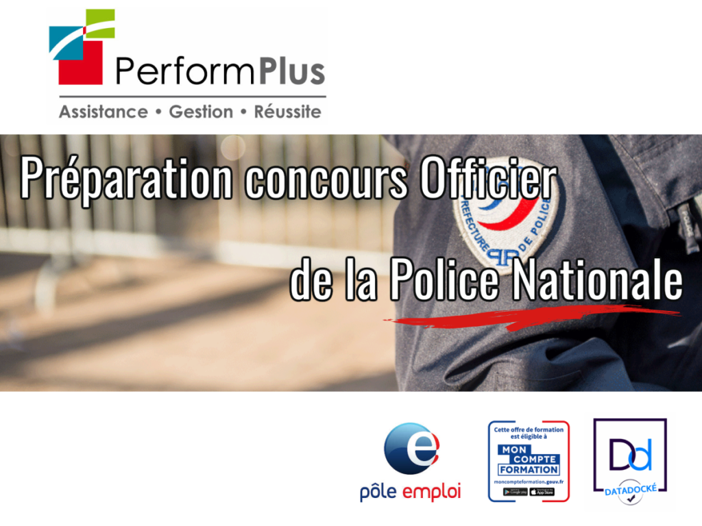 Préparation Concours Officier de la Police Nationale